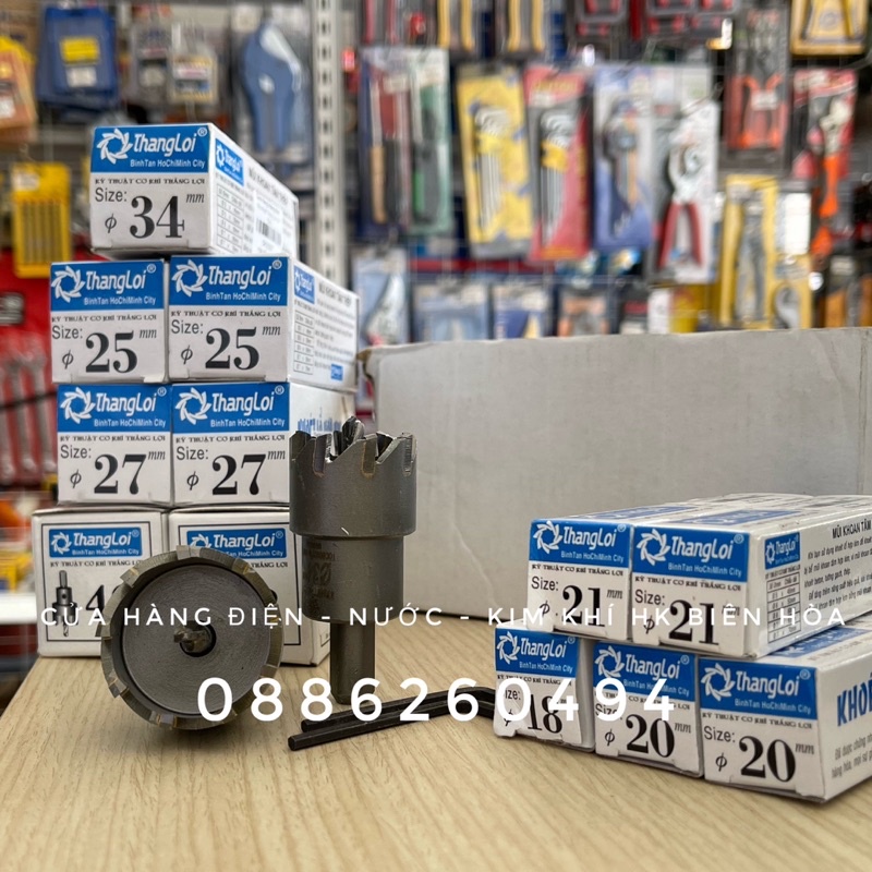 MŨI KHOÉT LỖ HỢP KIM THẮNG LỢI