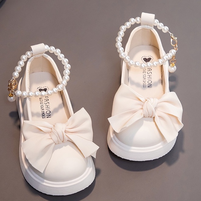 💘 giày công chúa đế mềm cho bé gái 💘 giày da mềm thoáng khí 💘 chống trượt  thoải mái  thời trang