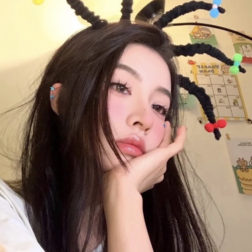 Cài tóc băng đô Mona vui nhộn Ulzzang