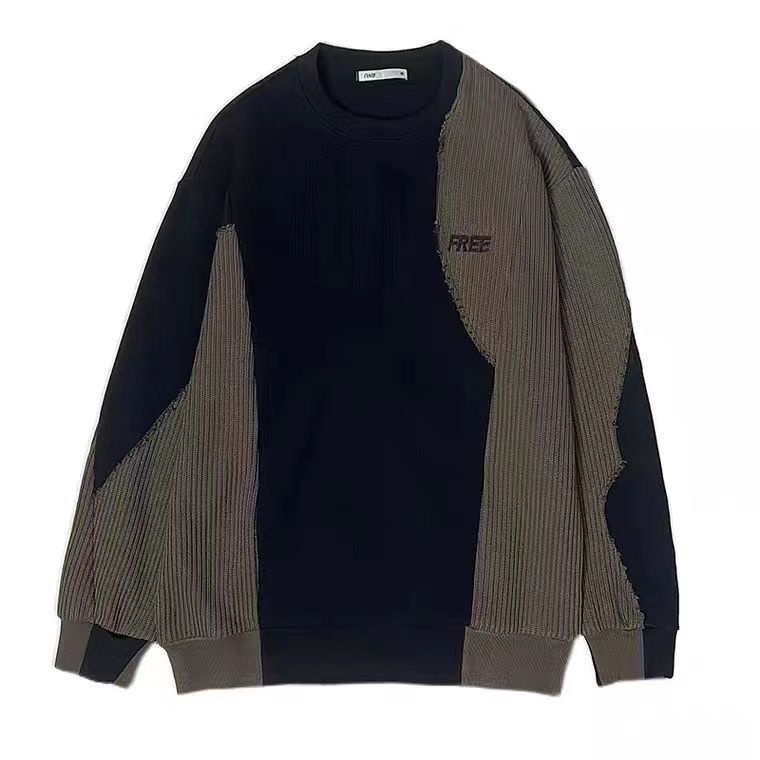 Áo Thun Tay Dài Cổ Tròn Họa Tiết Kẻ Sọc Đơn Giản Thời Trang Mùa Thu Cho Nam