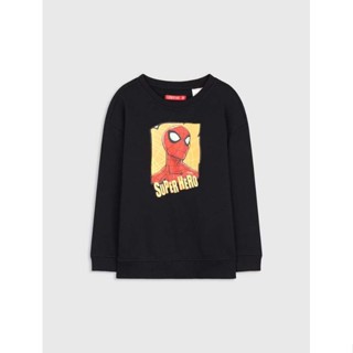 Áo nỉ in hình spiderman bé trai Canifa (299k sale 130k)
