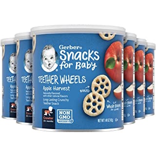 (Nhập Mỹ - hàng air) Bánh ăn dặm hình que Gerber Snacks For Baby (lùn)