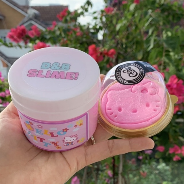 Hello Kitty Slime 100ml - Đồ Chơi Chất Nhờn Ma Qúai Giúp Thư Giãn