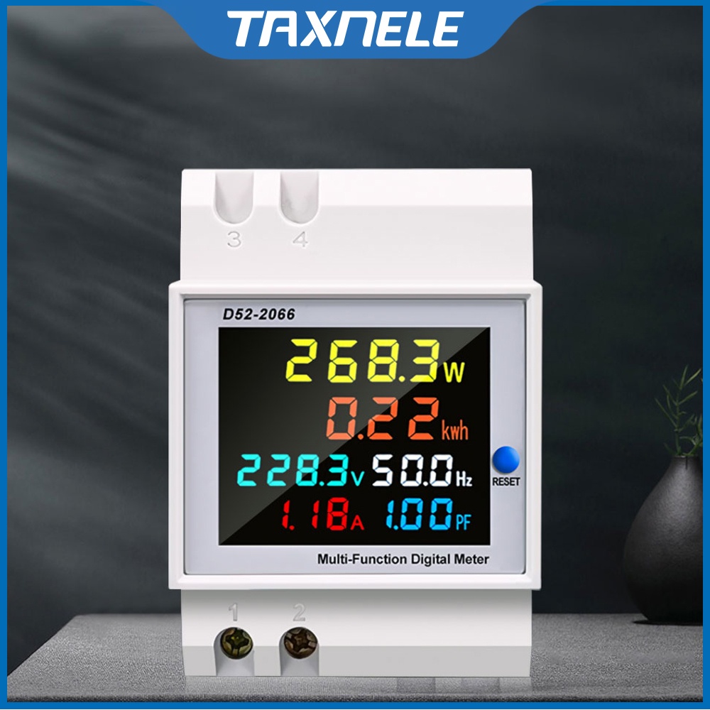 Đồng Hồ Đo Điện Áp D52-2066 AC 110V 220V 380V 100A