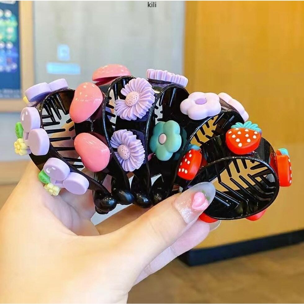 Kẹp Tóc Đuôi Ngựa Dễ Thương Cho Bé Gái