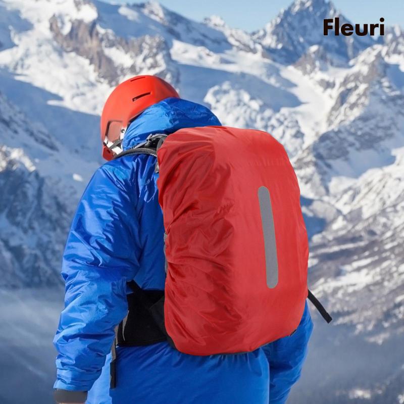 Vỏ Bọc Balo Chống Mưa Có Dải Phản Quang 30-40L