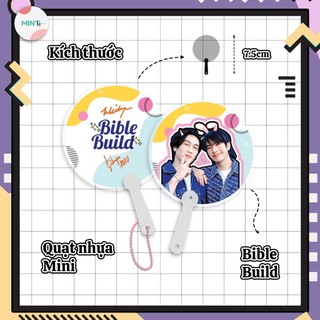 Quạt tròn Mini Cặp đôi BibleBiuld - VegasPete 7.5cm