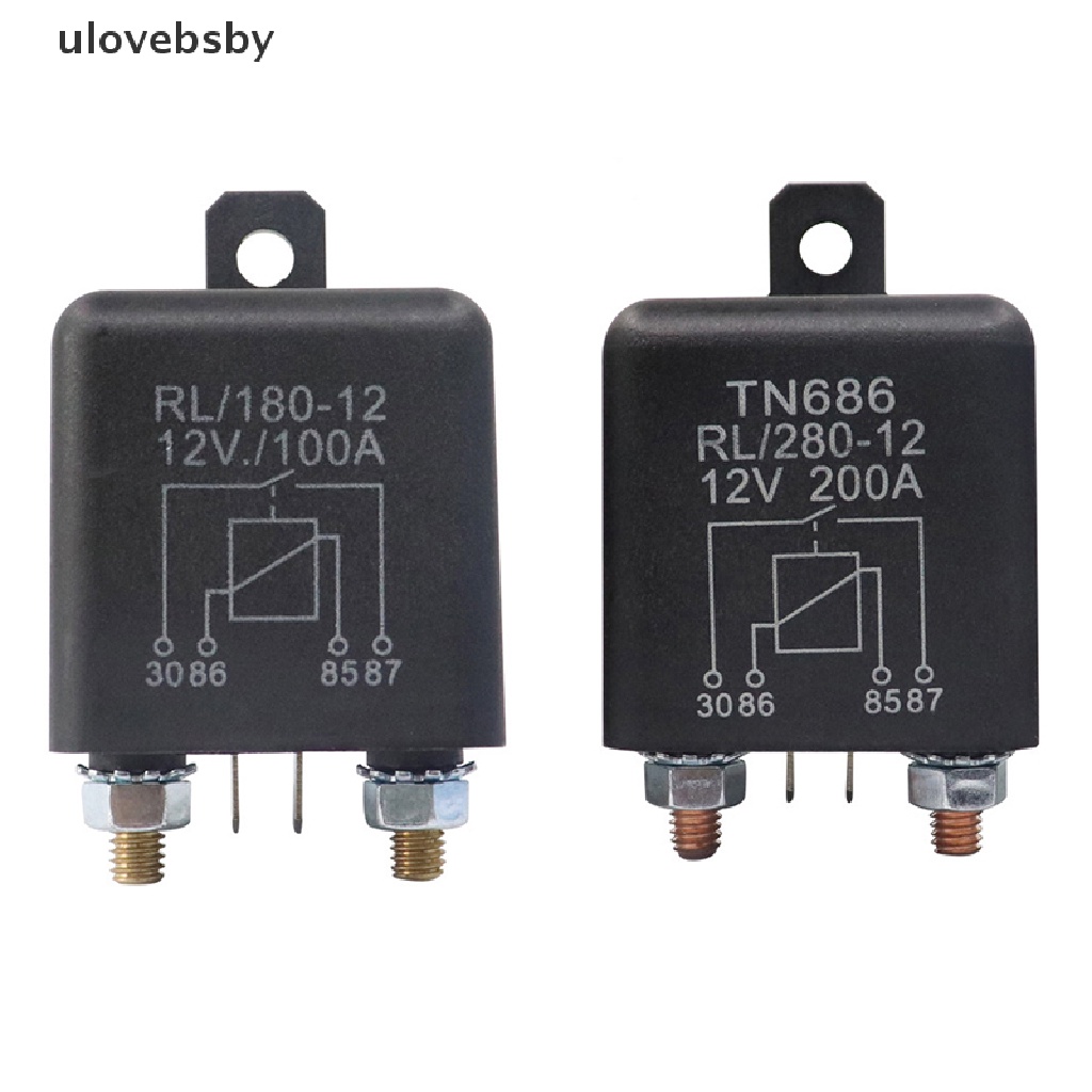 Rơ Le Khởi Động 200A 100A 12V / 24V Chuyên Dụng Dành Cho Ô Tô