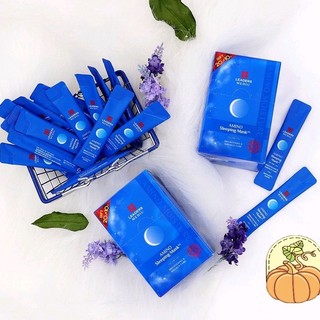 Mặt nạ ngủ oải hương trắng da LEADERS Mediu Amino Sleeping Mask gói 4ml
