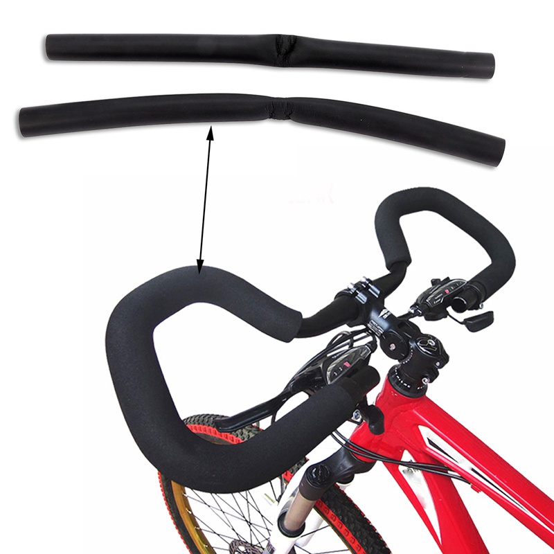 Bộ 2 Vỏ Bọc Tay Lái Xe Đạp Bằng Cao Su + Nút Cắm