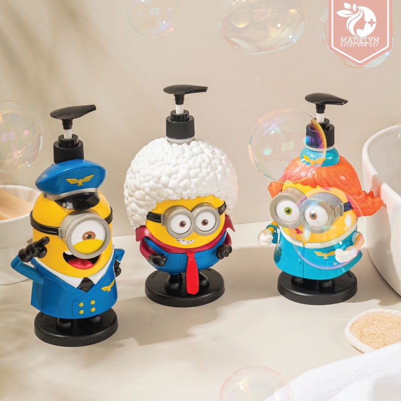 Sữa tắm trắng da Chamm dưỡng thể dưỡng trắng da Thái Lan Sữa tắm Minion Body Wash Sweet Blossom Limited cao cấp dưỡng ẩm