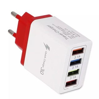 Củ Sạc Đa Năng QC 3.0 Với 4 Cổng USB