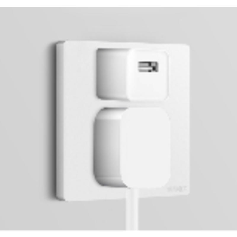 Ổ Cắm Điện USB 86 Màu Trắng Thiết Kế Một Lỗ Tiện Dụng