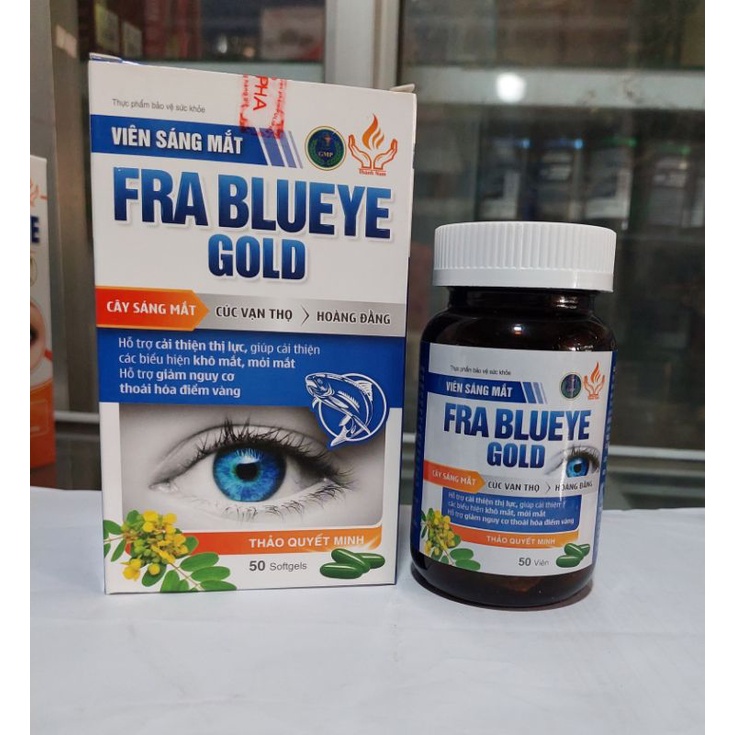 Viên Sáng Mắt FRA BLUEYE GOLD Lọ 50 Viên_ Dược Thành Nam