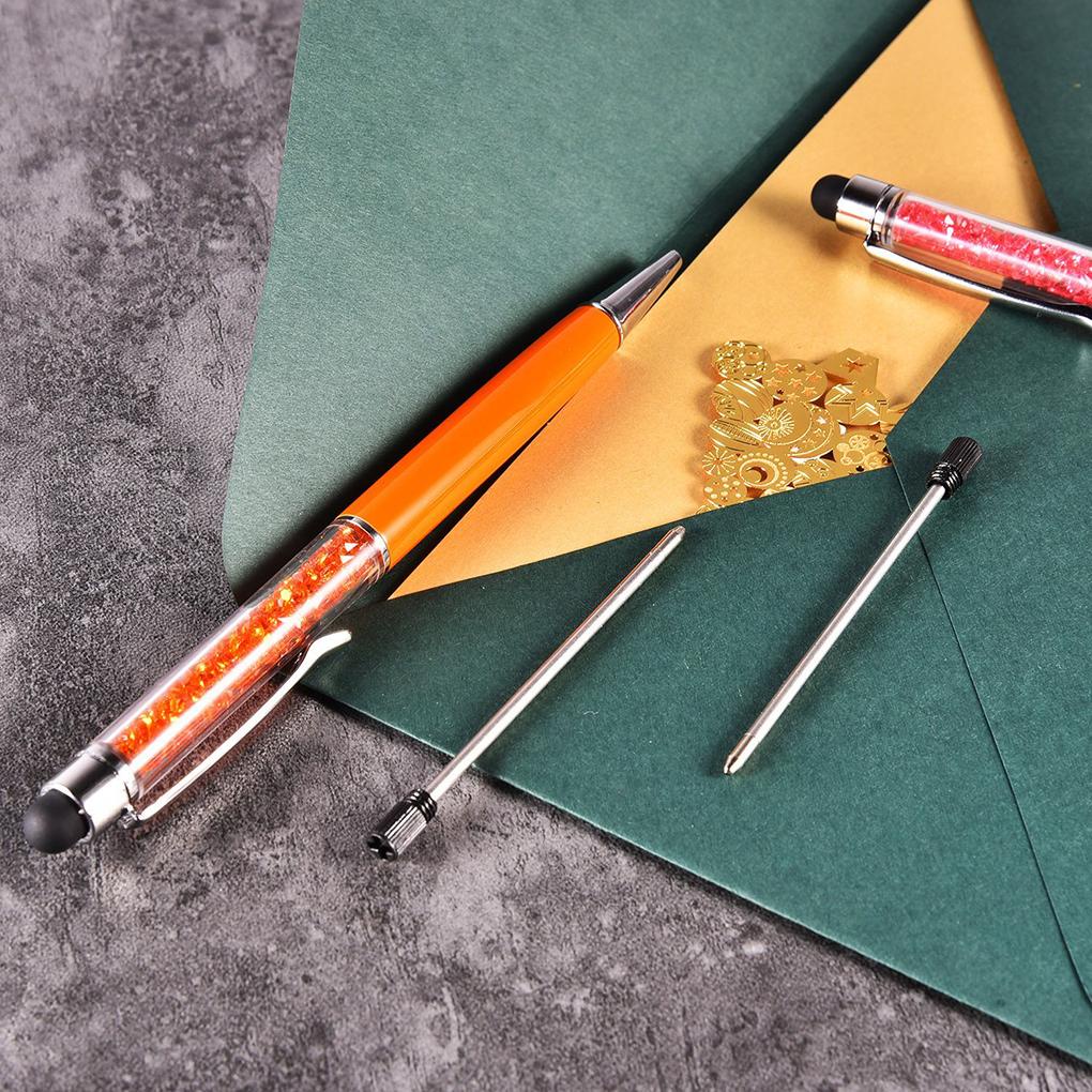 20 Ruột Bút Bi Thay Thế Ngòi 0 7mm Màu Đen / Xanh