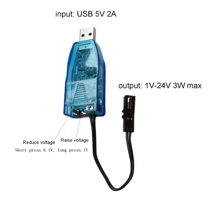 Dây Cáp Nguồn 1m Chuyển Đổi USB Sang 1.5V 3V 4.5V 6V 12V 24V AM3 / AA / LR6 Chuyên Dụng Cho Quạt / Đèn LED / Bàn Phím