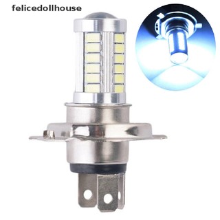 H4 33smd led car headlight bulb daytime running light white motorcycle fog lamp