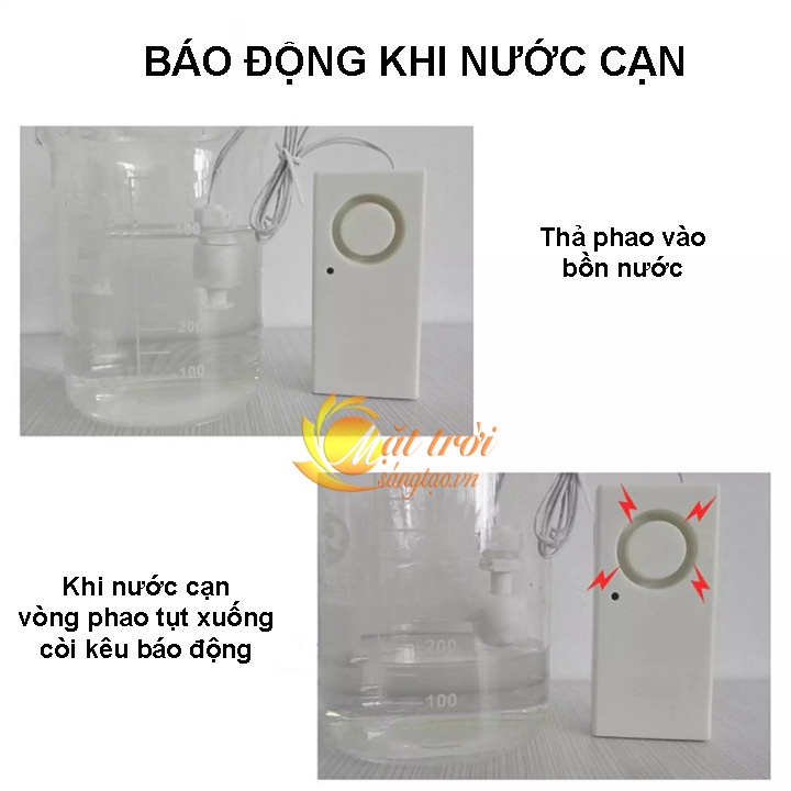 Báo động nước đầy, nước cạn V2
