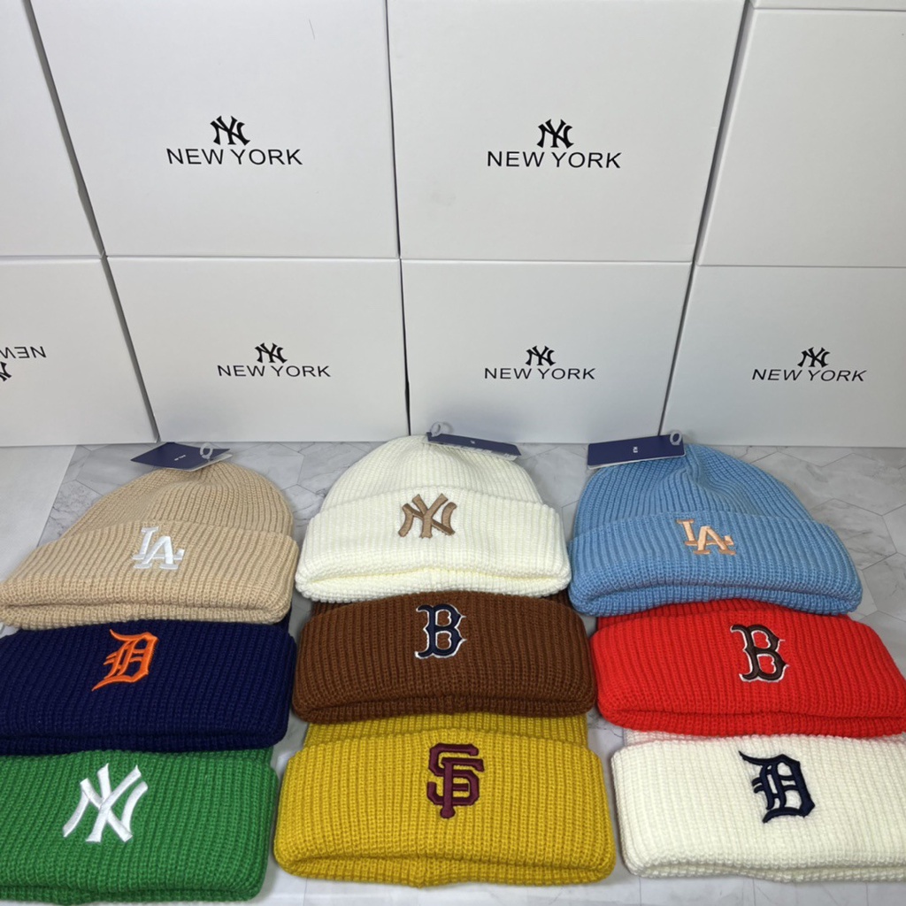 Mũ Len Beanie B LA Nam Nữ Hàn Quốc Phong Cách Hip Hop Mới Thời Trang 2022