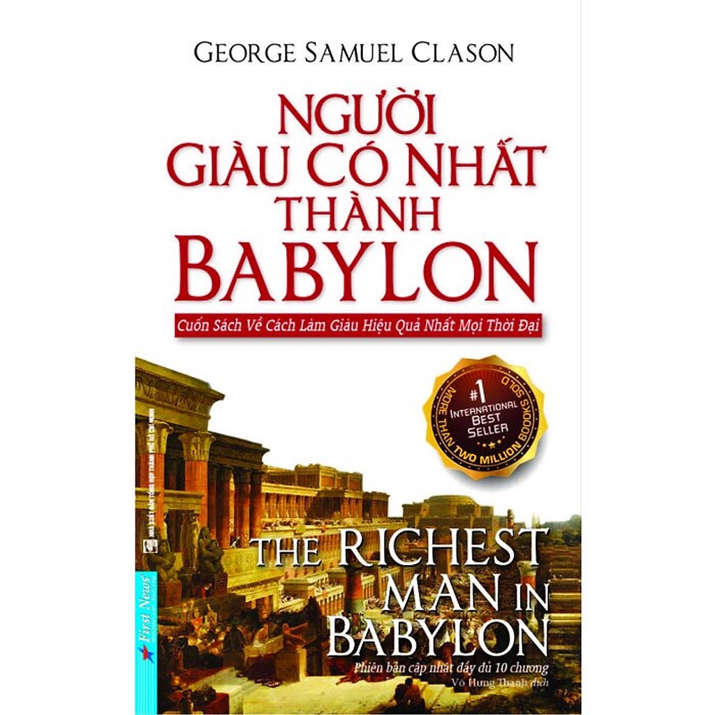 Sách - Combo Bộ tư duy triệu phú (Bí mật tư duy triệu phú + Người giàu có nhất thành Babylon) - First News