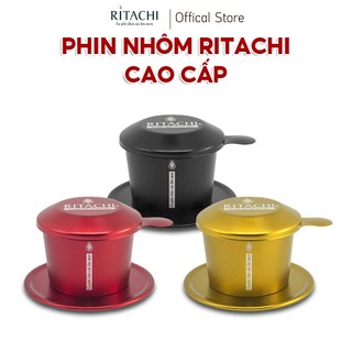 Phin nhôm pha cà phê hiệu RITACHI cao cấp nhiều màu lựa chọn