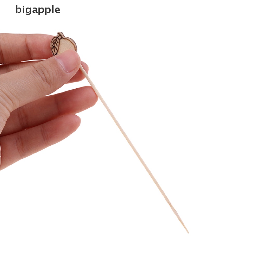 Set 100 Tăm Tre Dùng Một Lần Chuyên Dụng Cho Ăn Trái Cây