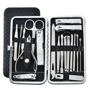 Bộ bấm dũa móng tay 18 món - bộ dụng cụ cắt móng tay tại nhà