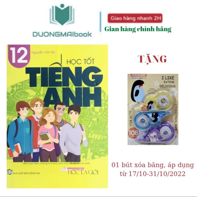 Sách - Học tốt Tiếng anh lớp 12 (Chương trình Tiếng anh mới)