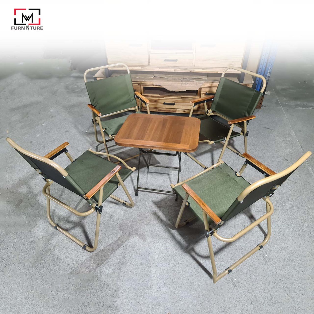 Ghế xếp chân inox dành cho quán cafe - Hàng xuất khẩu MW Furniture