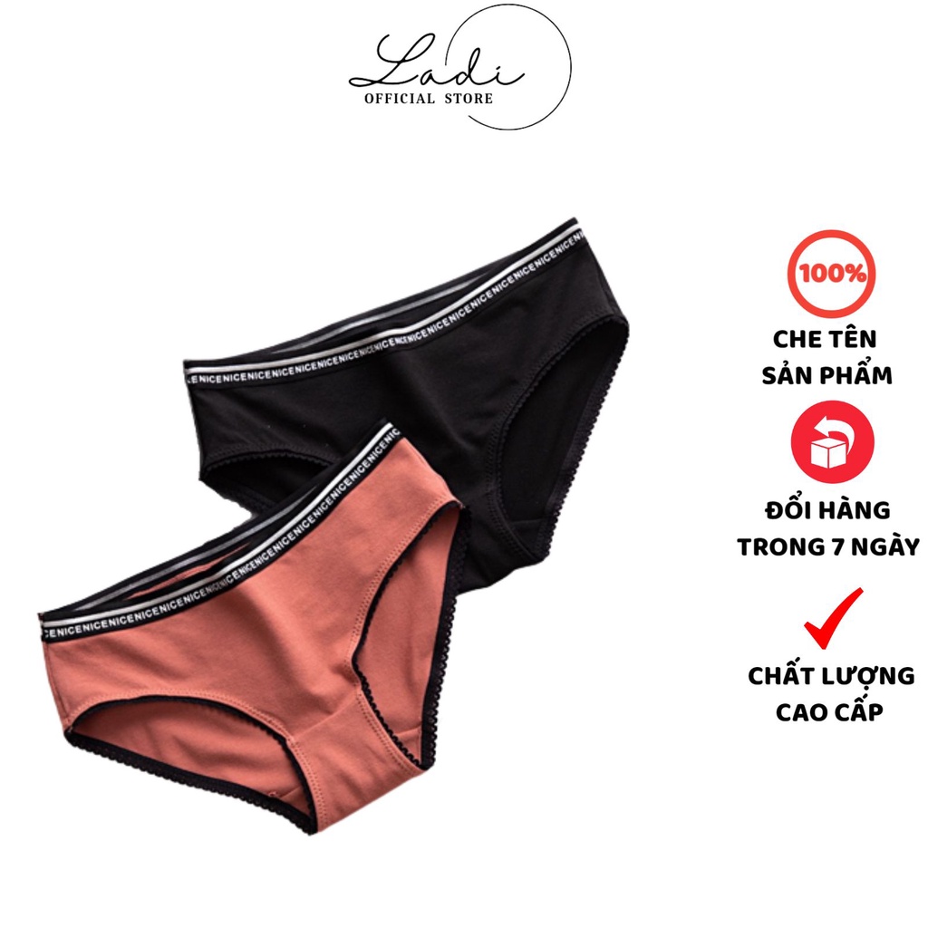 Quần Lót Nữ Cotton Cao Cấp Mềm Mại Tôn Dáng Co Giãn Ladi-C87
