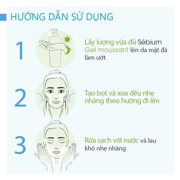Gel rửa mặt cho da dầu Bioderma Sebium Gel Moussant 200ml