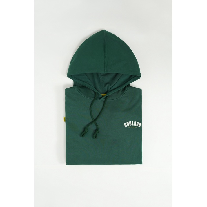 Áo Nỉ Mũ BOO Unisex Dáng Rộng Basic Đính Logo BOOLAAB