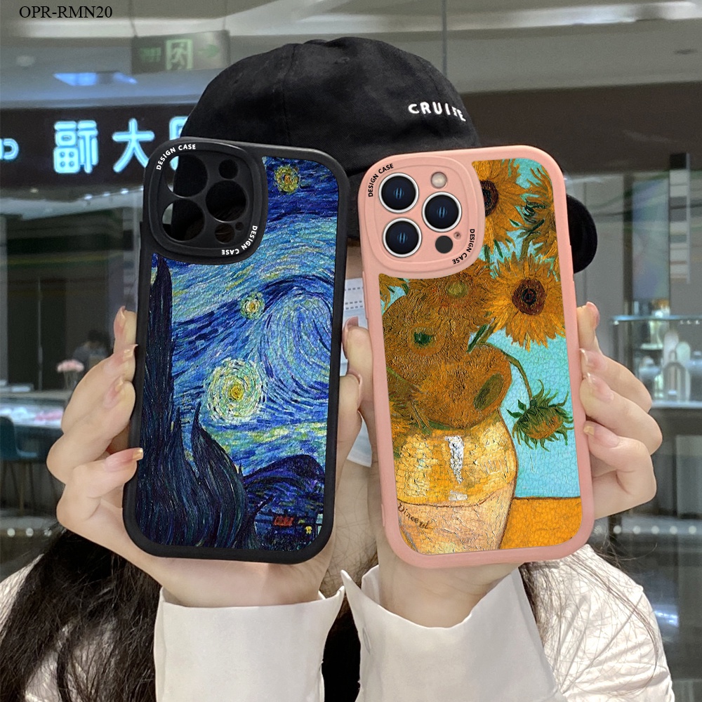 Realme Narzo 20 30A 50A 50 GT Neo 2 3T X XT X2 Prime 5G Cho Ốp lưng điện thoại In Hình Lambskin Oil Painting