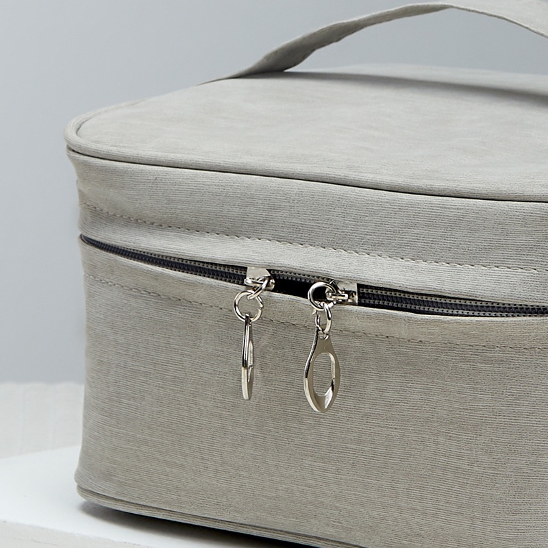 Pu Túi Đựng Mỹ Phẩm Bằng Da Cỡ Lớn Có Thể Tháo Rời Tiện Dụng