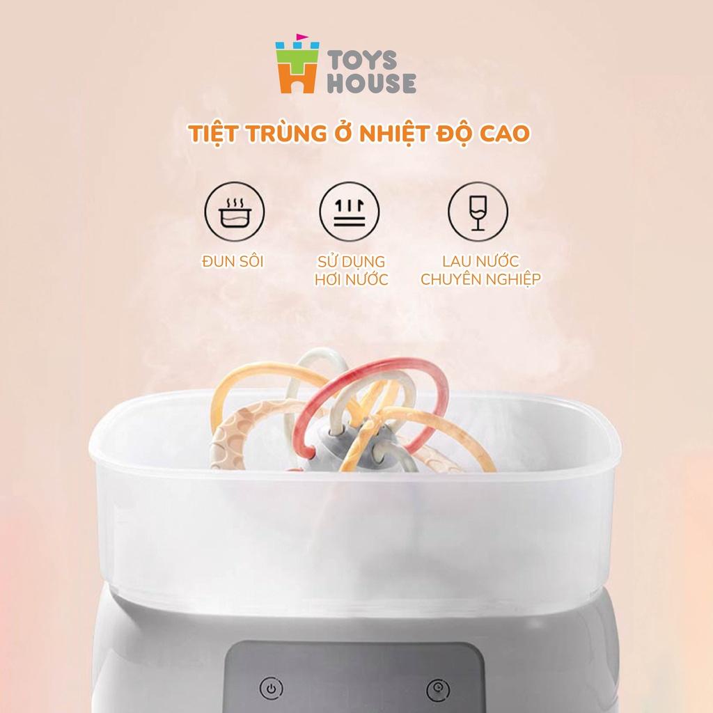 Đồ Chơi Lục Lạc Xúc Xắc Kết Hợp Gặm Nướu Cho Bé ToysHouse - Chất Liệu Nhựa ABS Cao Cấp Mềm - Luyện Vận Động Tinh