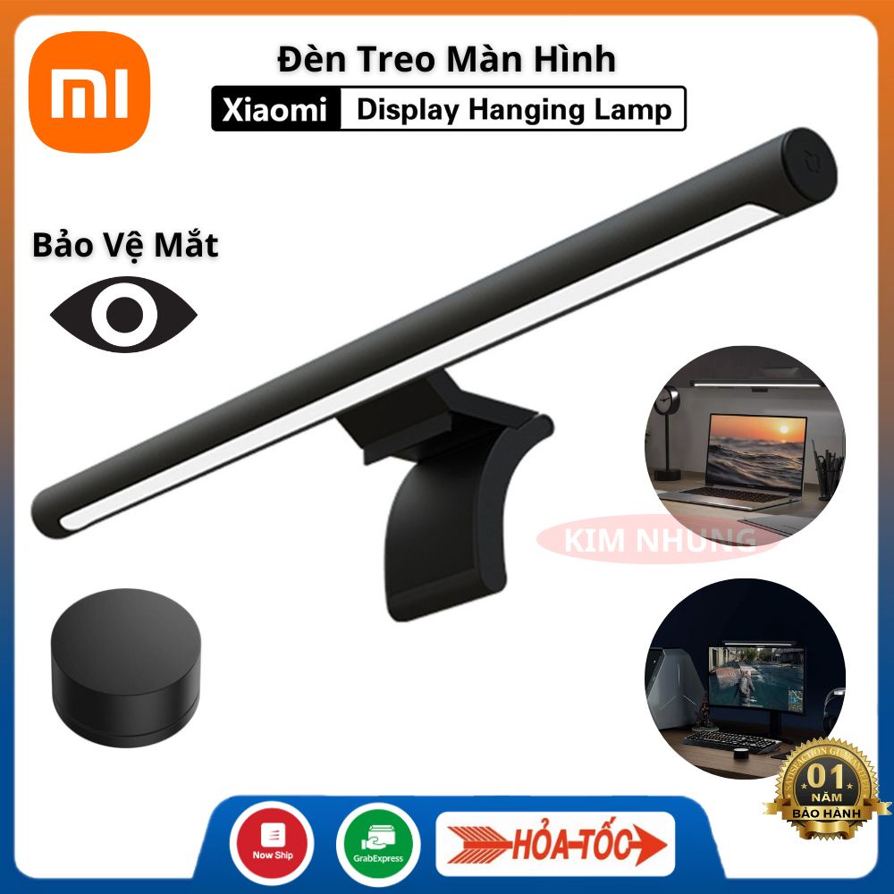 Đèn treo màn hình máy tính Xiaomi mijia MJGJD01YL bảo vệ mắt , kẹp gắn điều chỉnh linh hoạt đổi màu chống ánh sáng xanh