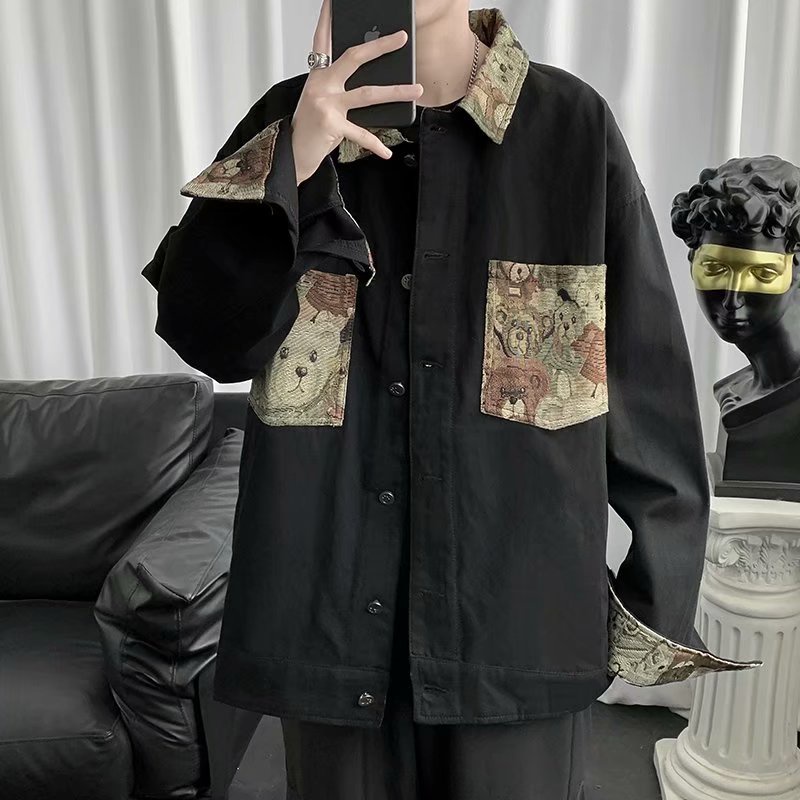 Áo Khoác Denim Mỏng Dáng Rộng Phong Cách Thời Trang Âu Mỹ Dành Cho Cặp Đôi