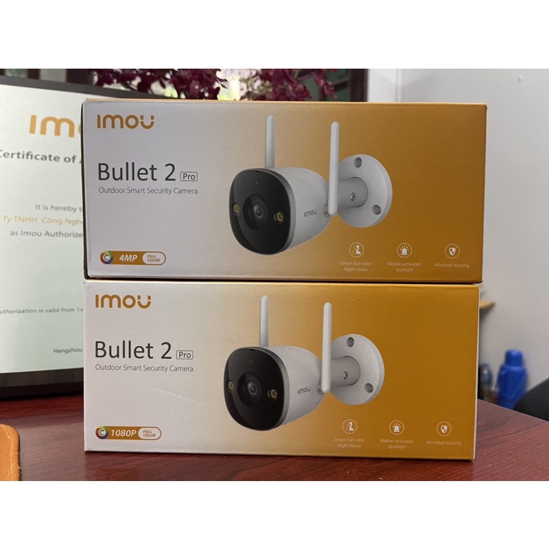 Camera không dây ngoài trời IMOU IPC-F26FP 1080p 2mp đèn led trợ sáng 30m, đàm thoại 2 chiều, vỏ kim loại