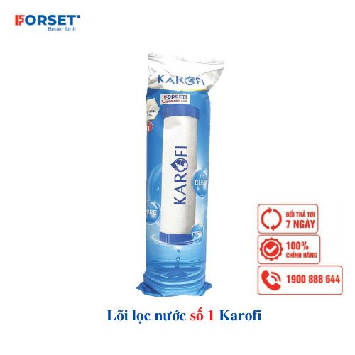 Lõi lọc nước số 1 Karofi - SMAX DUO 1 - VI LỌC Hàng chính hãng