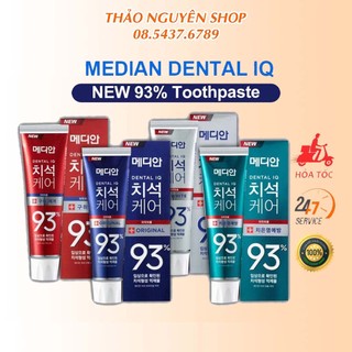 Kem đánh răng Hàn Quốc Median 93%, Kem đánh răng Median 93% giúp ngừa sâu răng, làm trắng răng, thơm mát