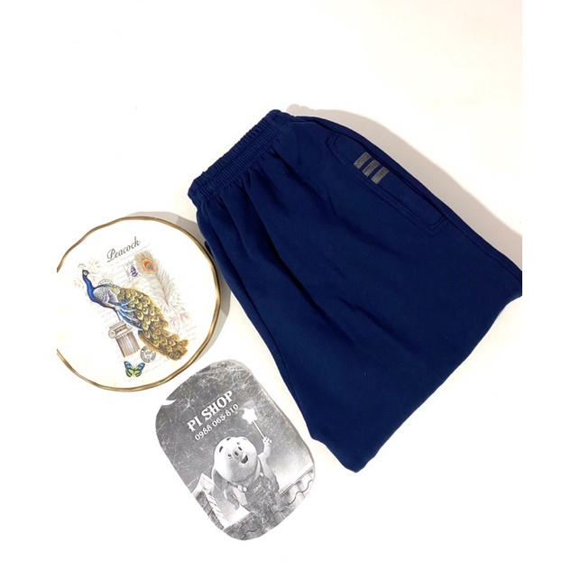 🔥Tặng🔥 Quần nỉ nam chất cotton 2 lớp siêu dày PISHOPP