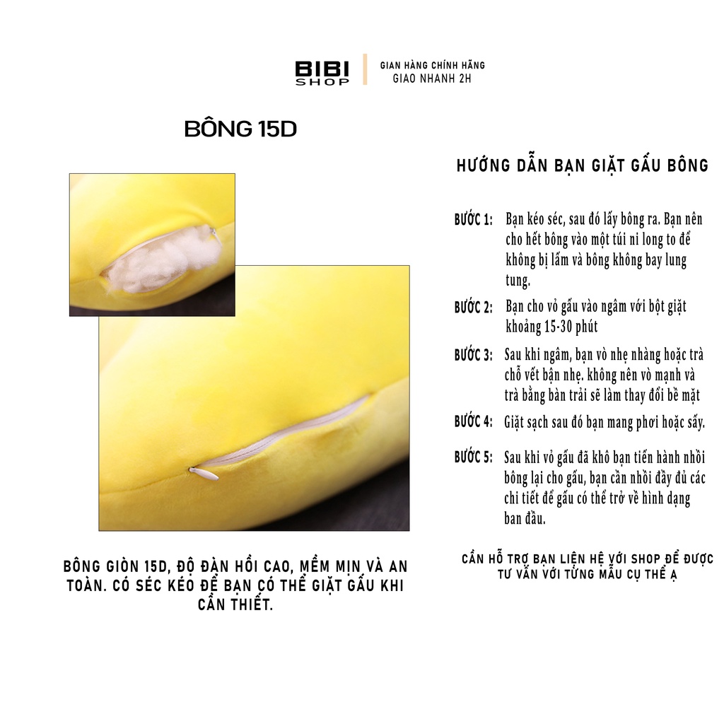 Gấu bông gối ôm chú gà dài đáng yêu, Gấu bông sang trọng, Đồ chơi thú bông