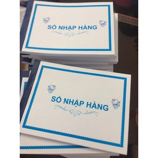Combo 4 cuốn sổ nhập hàng A5 -