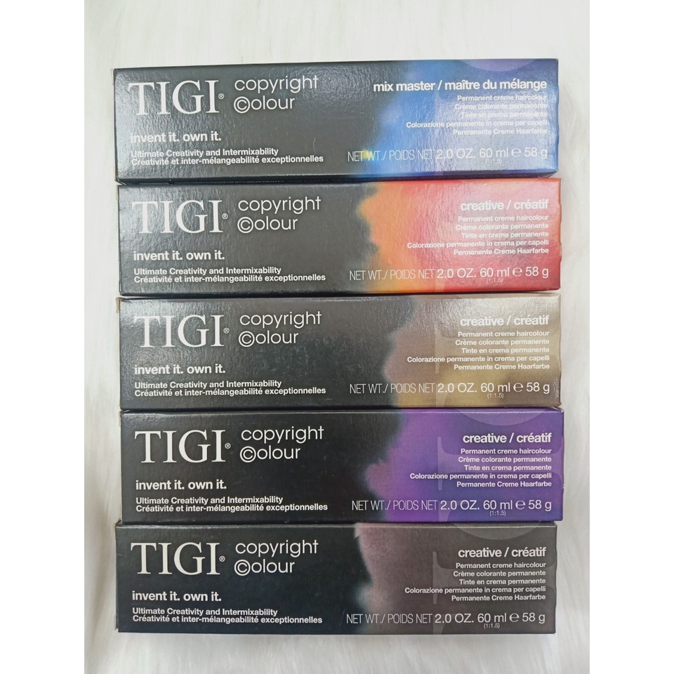 Màu nhuộm tóc cao cấp TIGI Copyright Colour 60ml