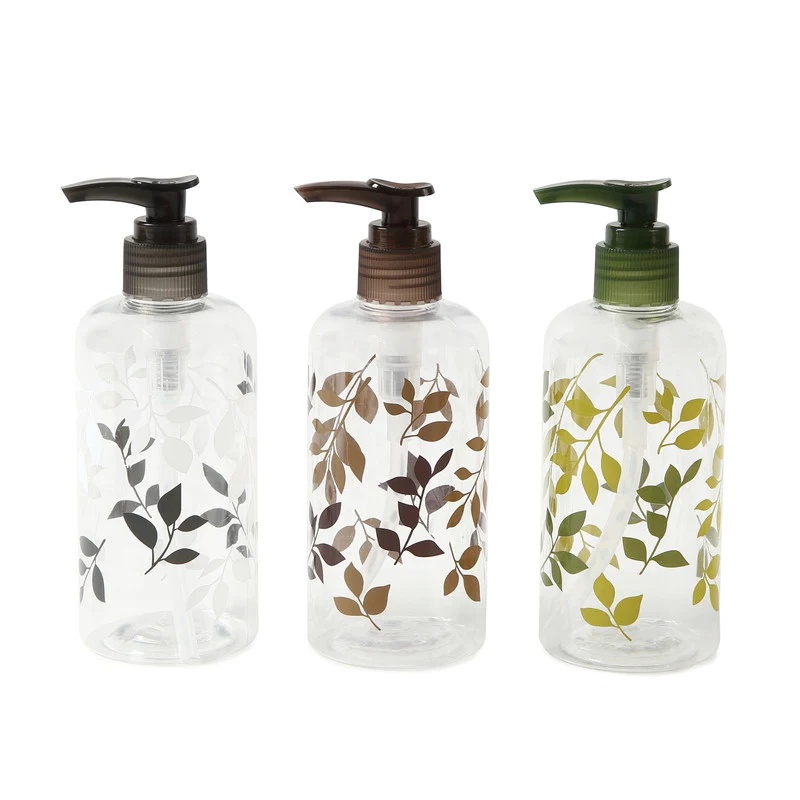 Daiso Japan Chai chiết xà phòng Leaf 250ml