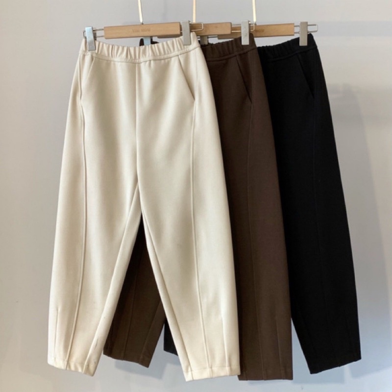 Quần Baggy Thiết Kế Chất Liệu Nỉ Xốp Cao Cấp
