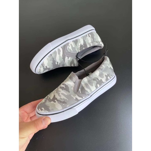 Giày Slip on bé trai và bé gái There Abouts  Giày sục mặt vải đế cao su xuất dư 1022
