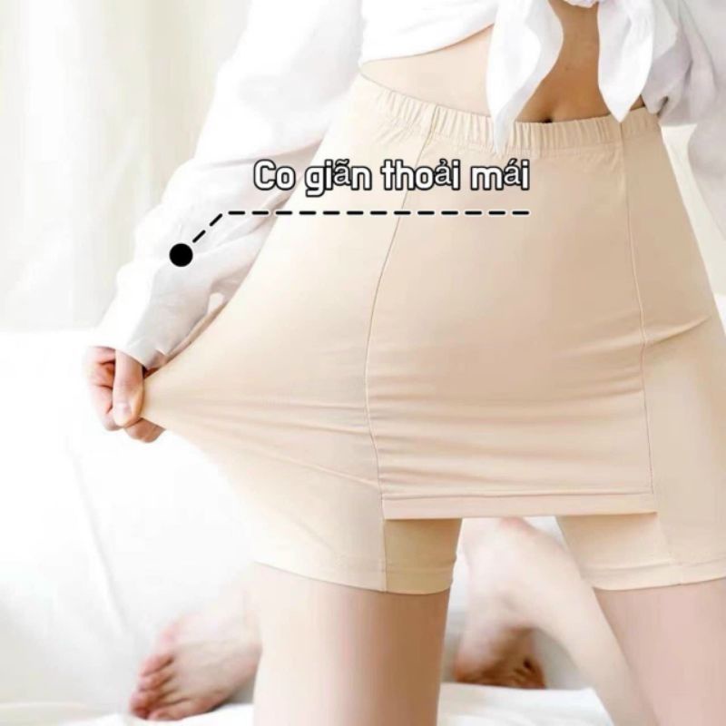QUẦN LÓT MẶC TRONG VÁY CÓ TẤM CHE ĐỊNH HÌNH, KO LỘ CÁC KHUYẾN ĐIỂM