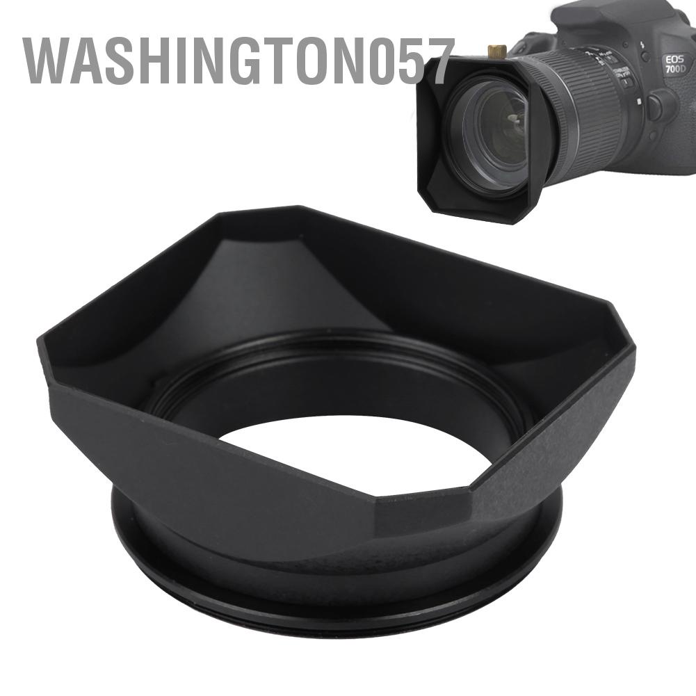 Có thể bán buôn Ống kính hình vuông Hood Shade Phụ kiện cho máy ảnh không gương lật Bộ lọc ống video kỹ thuật số Washington057 Hàng giao ngay