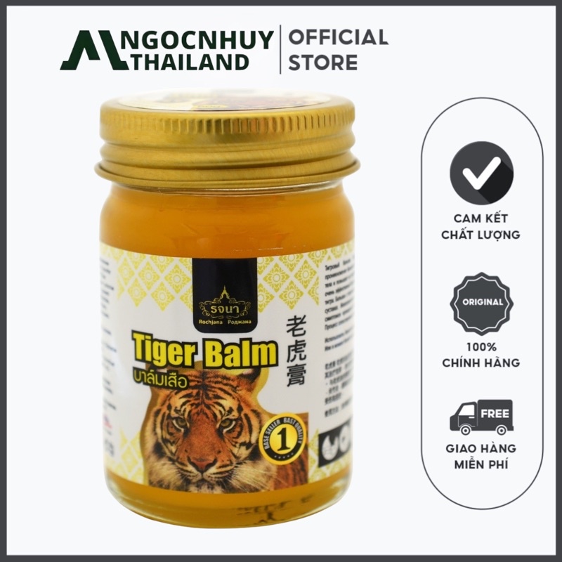 Dầu Cù Là Cao Hổ Tiger Balm 50gram (Giảm Đau, Nhức Mỏi) Siêu Hiệu Quả, Bán Chạy Số 1 Thái Lan